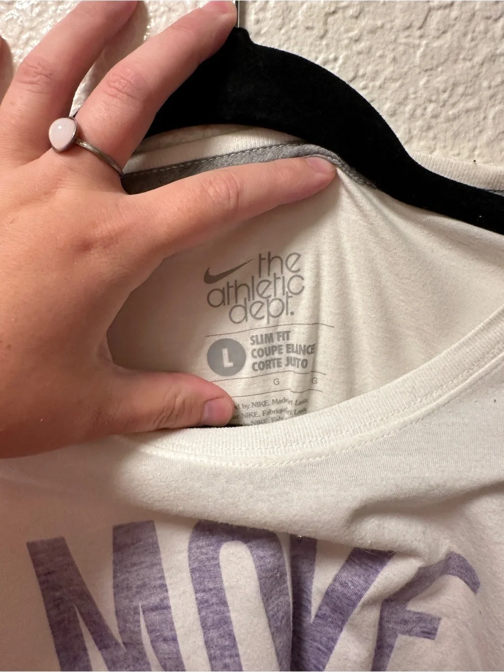 Ladies Nike shirt size large